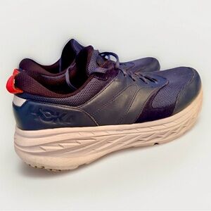 Hoka One One Bondi L Sneakers Shoes 1110538 Mens 13  Womens 14 Navy